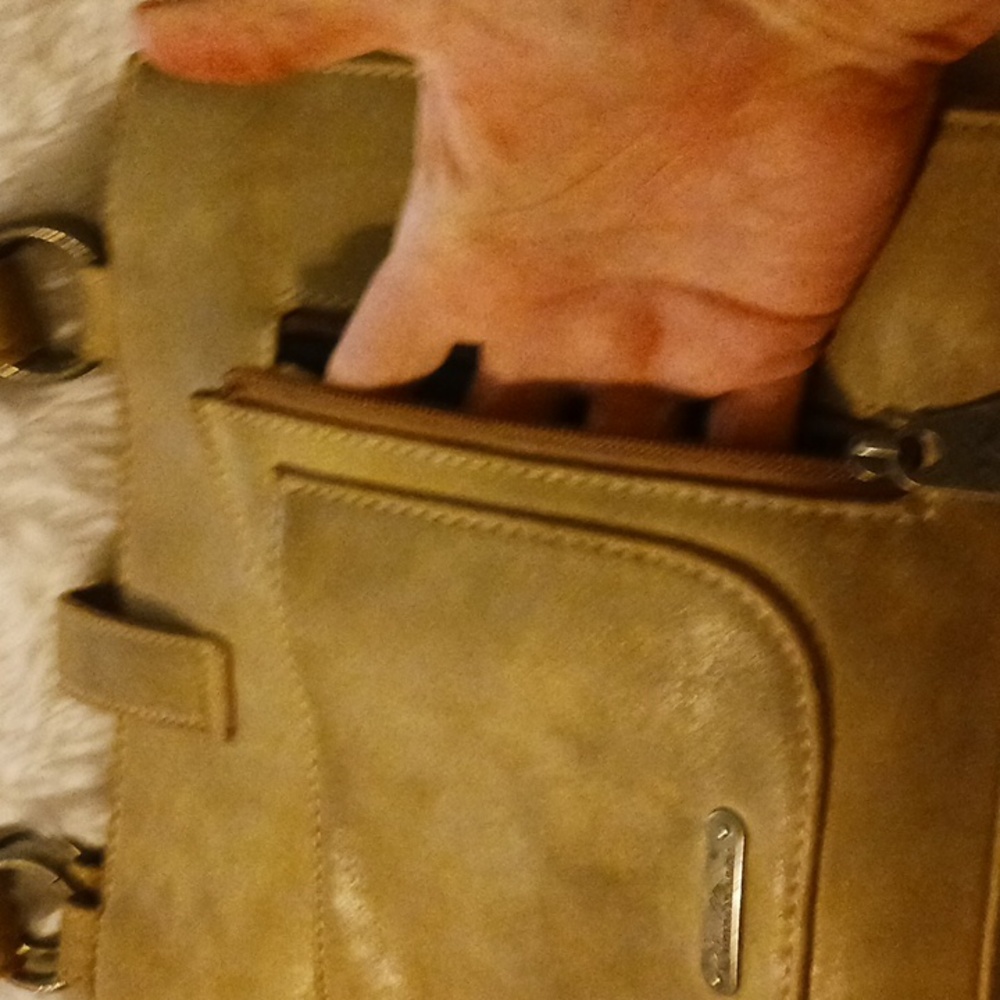 Montana WestStylish Tan and Brown Women's Bag - Picture 12 of 17